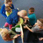 Kącik wyciszenia i zabawy sensoryczne przedszkolaków :)