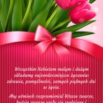 Wszystkiego Najlepszego z okazji Dnia Kobiet życzą Przedszkolaki z PROMYKA ?⚘??