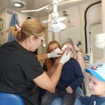 Wizyta Dentobusa . Dbamy o higienę jamy ustnej i zębów? Dziękujemy Corten Medic