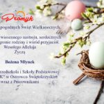 Życzenia z okazji Świąt Wielkanocnych